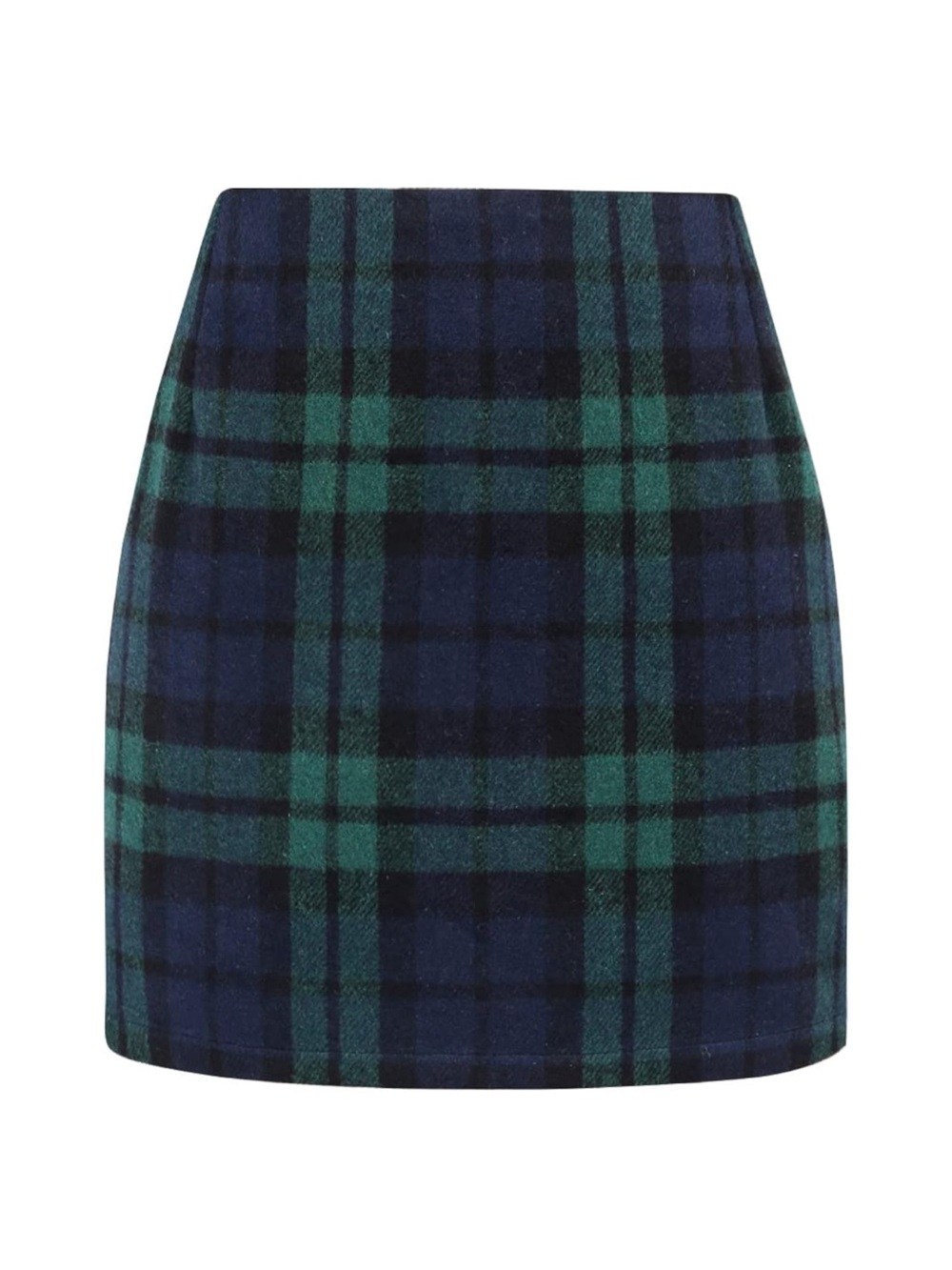NWT! Womens High Waist Plaid Skirt Bodycon Pencil Wool Mini Skirt